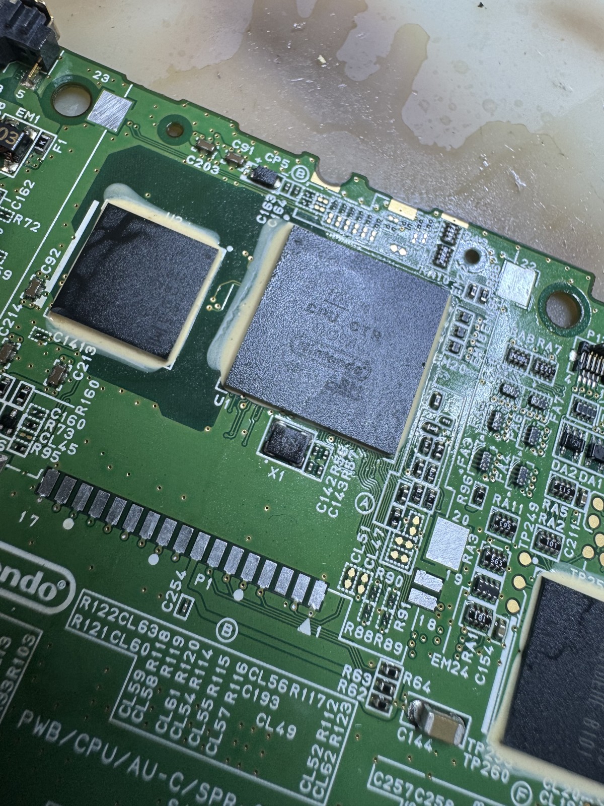 3DS LL CPU クローズアップ